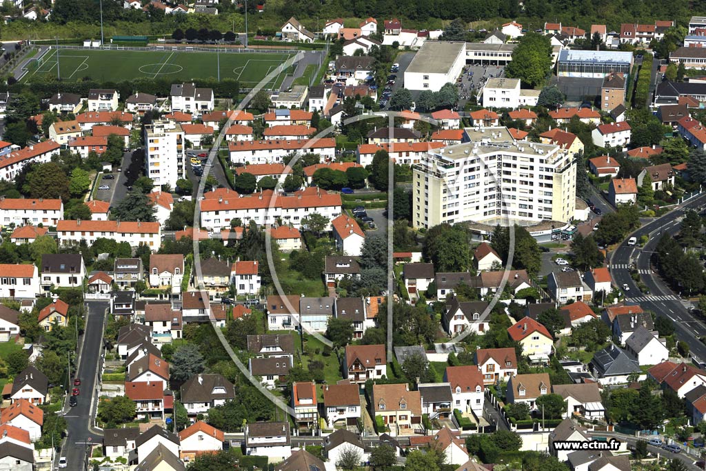 Photo arienne de Argenteuil (Nord-Est)