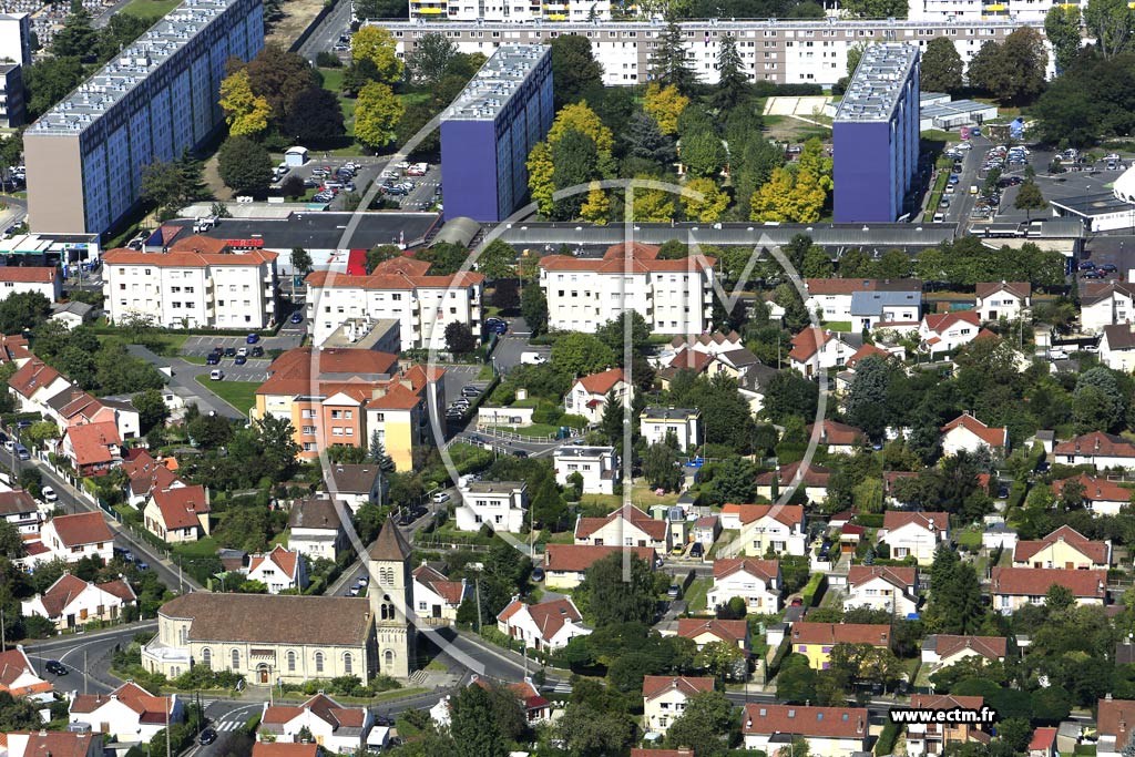 Photo arienne de Argenteuil (Nord-Est)
