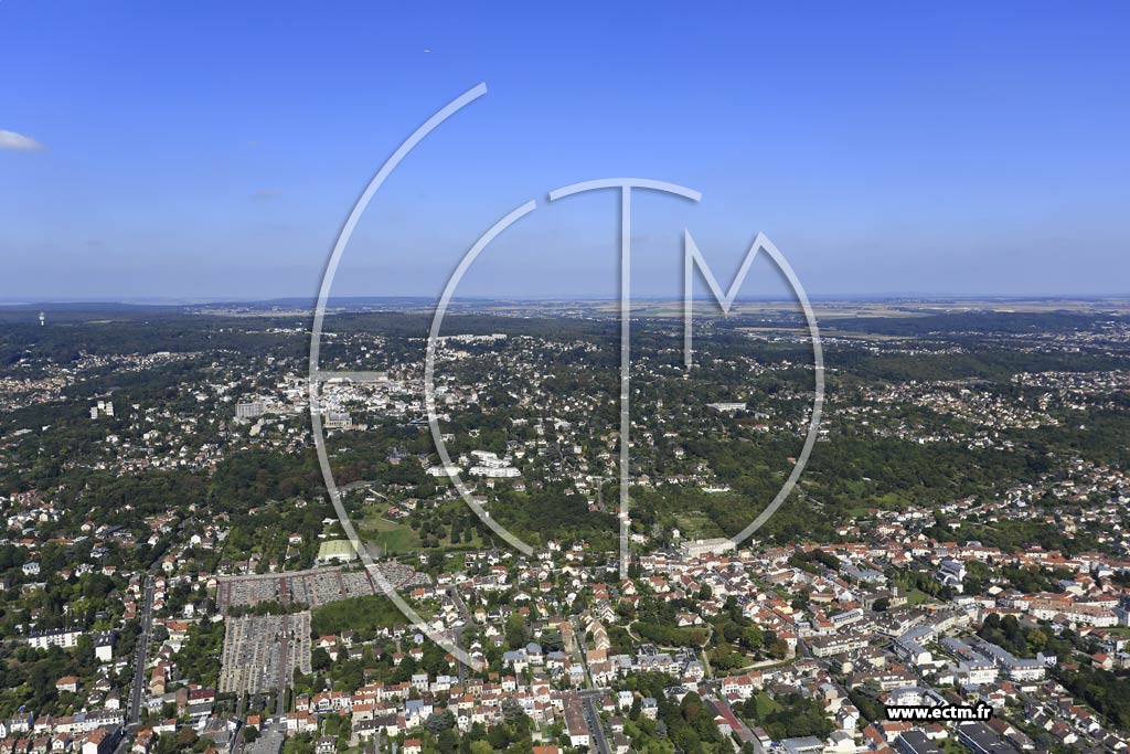 Photo arienne de Deuil-la-Barre