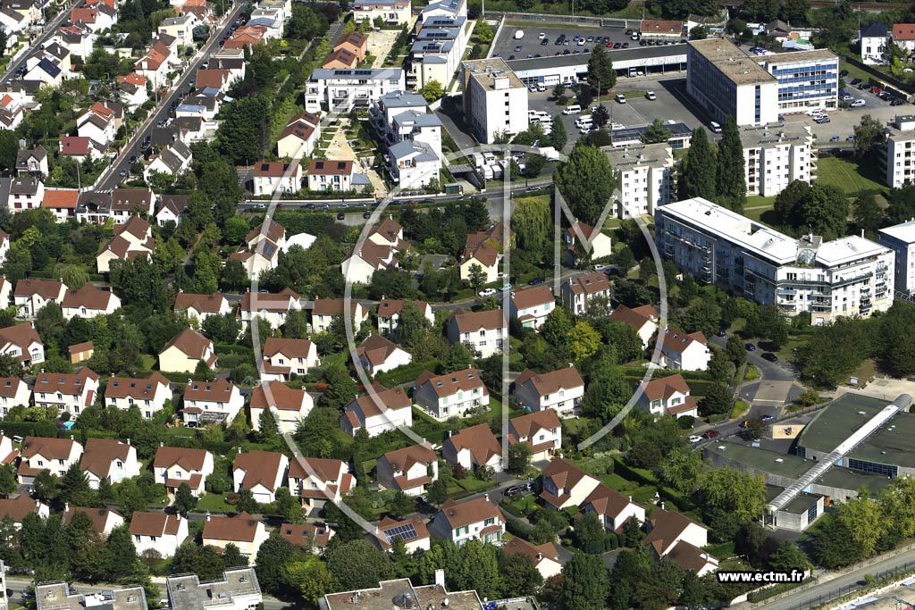 Photo arienne de Deuil-la-Barre