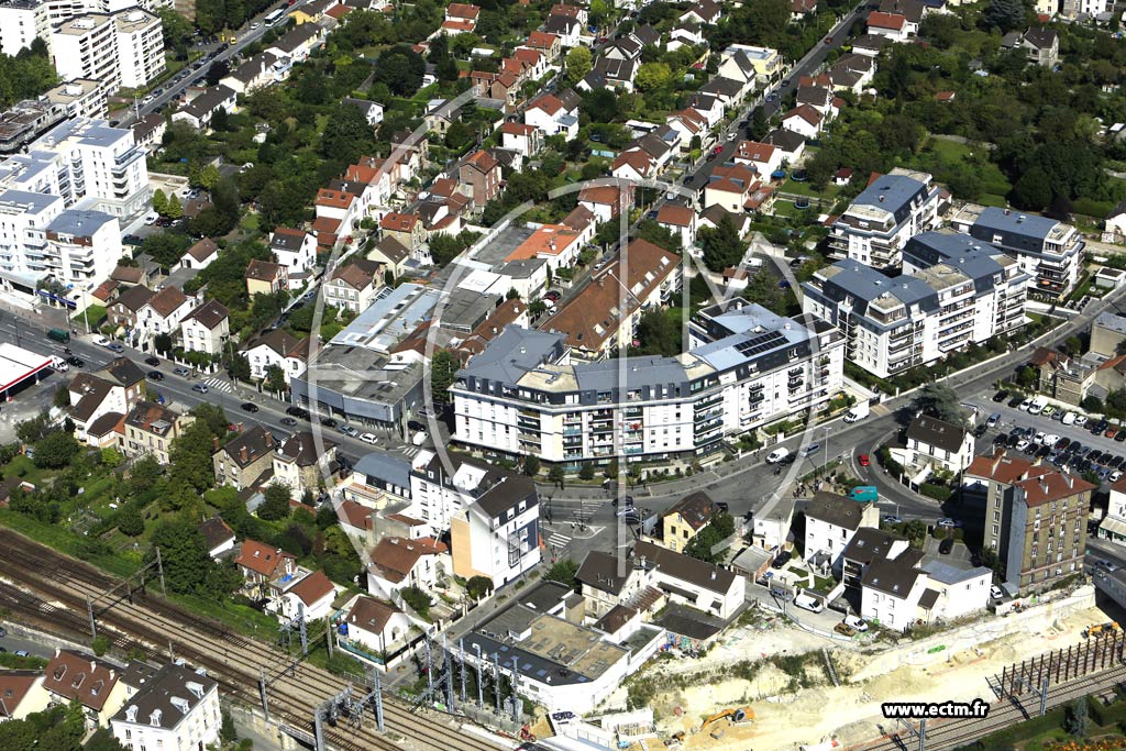 Photo arienne de Deuil-la-Barre