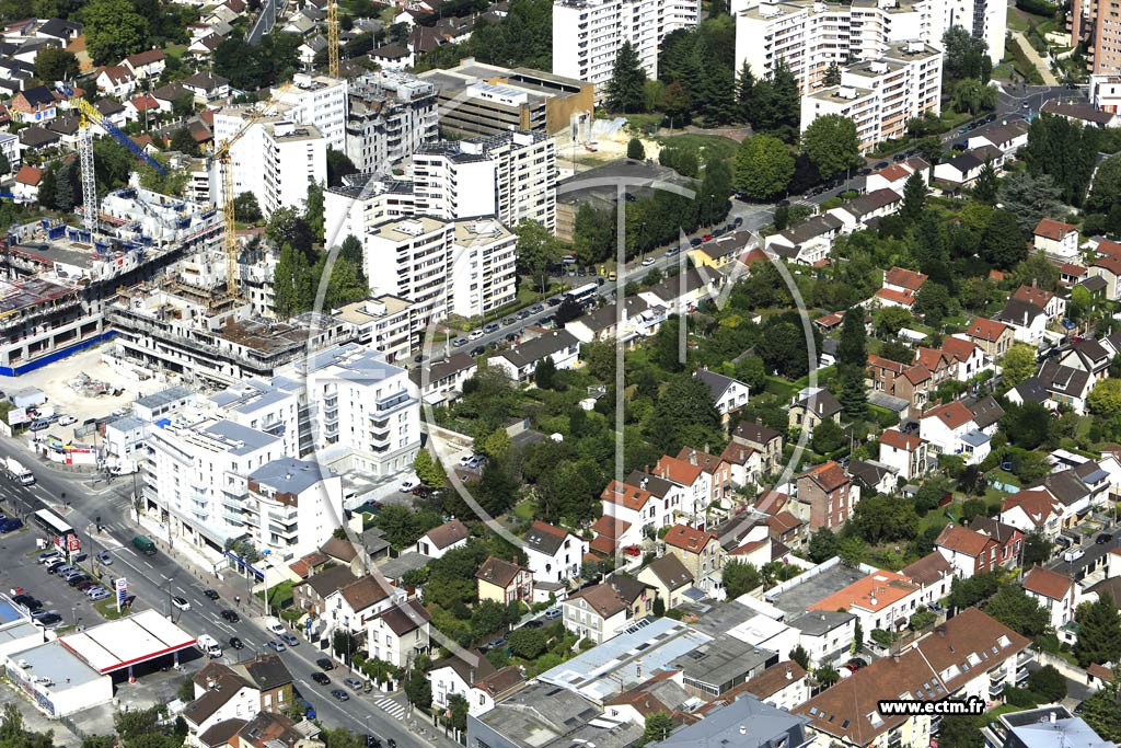 Photo arienne de Deuil-la-Barre