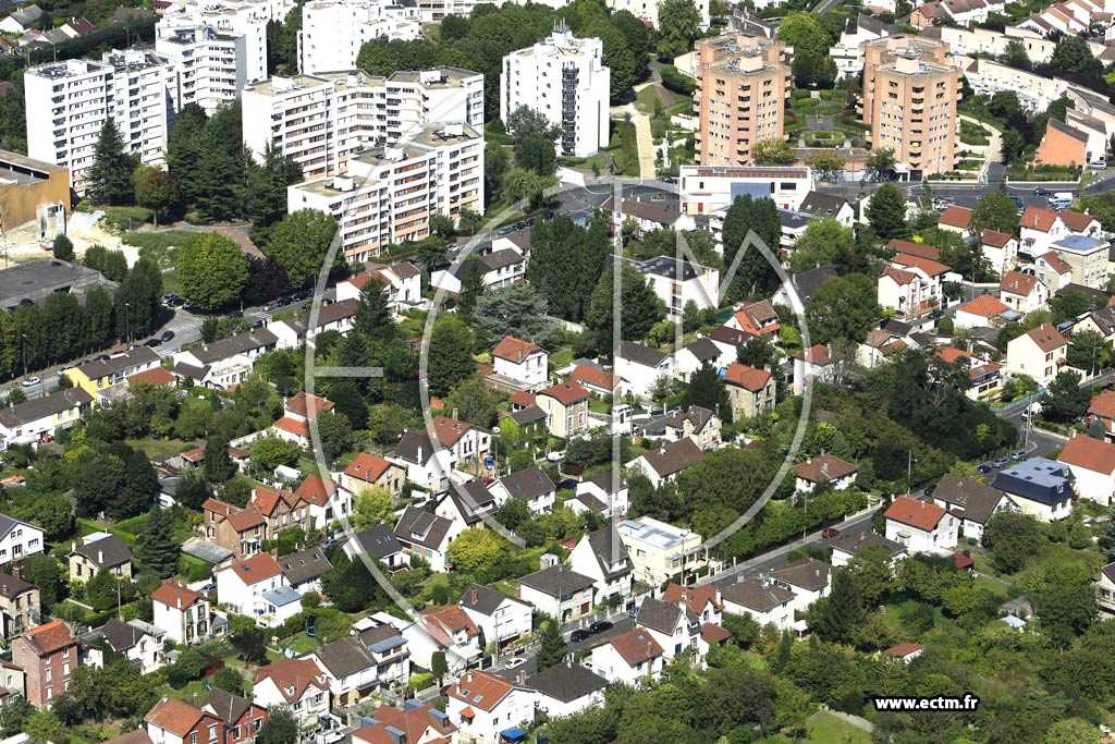 Photo arienne de Deuil-la-Barre