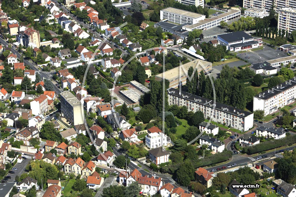 Photo arienne de Deuil-la-Barre