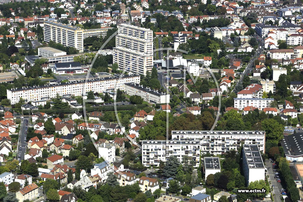 Photo arienne de Deuil-la-Barre