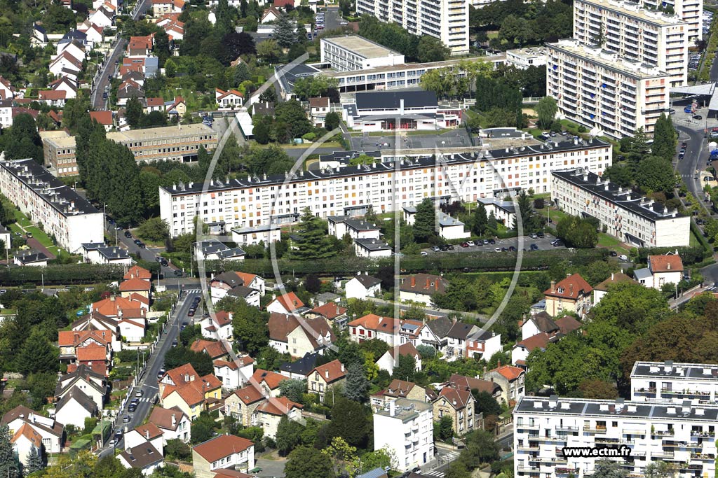 Photo arienne de Deuil-la-Barre