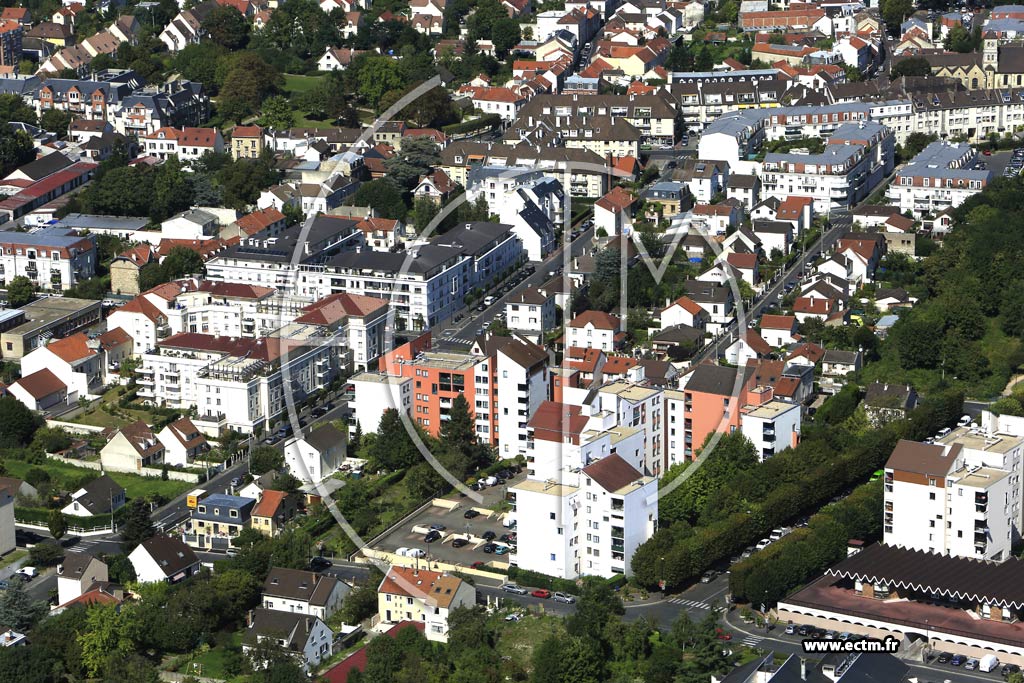 Photo arienne de Deuil-la-Barre