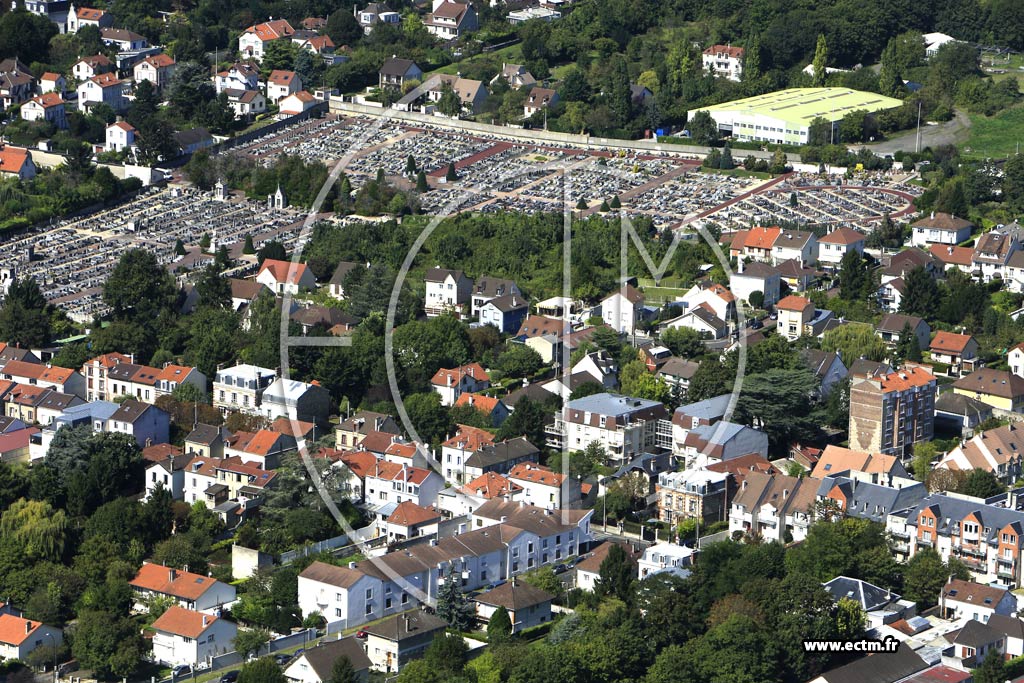 Photo arienne de Deuil-la-Barre