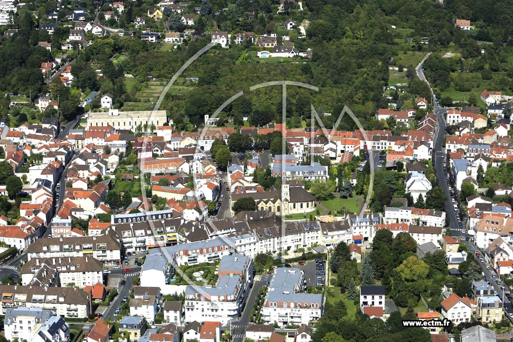 Photo arienne de Deuil-la-Barre