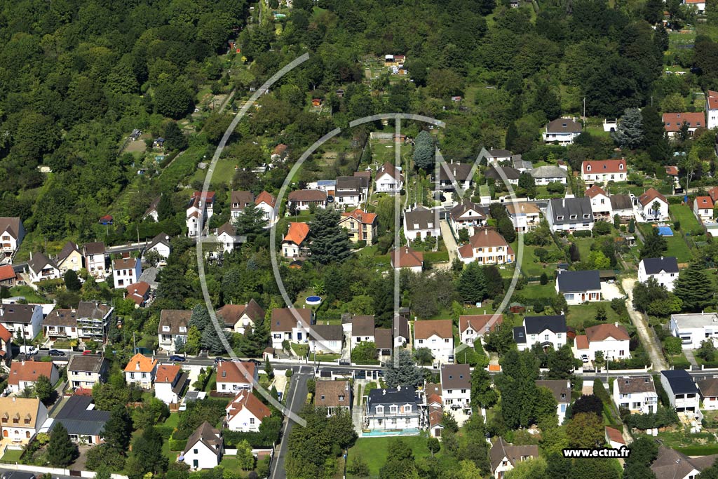 Photo arienne de Deuil-la-Barre
