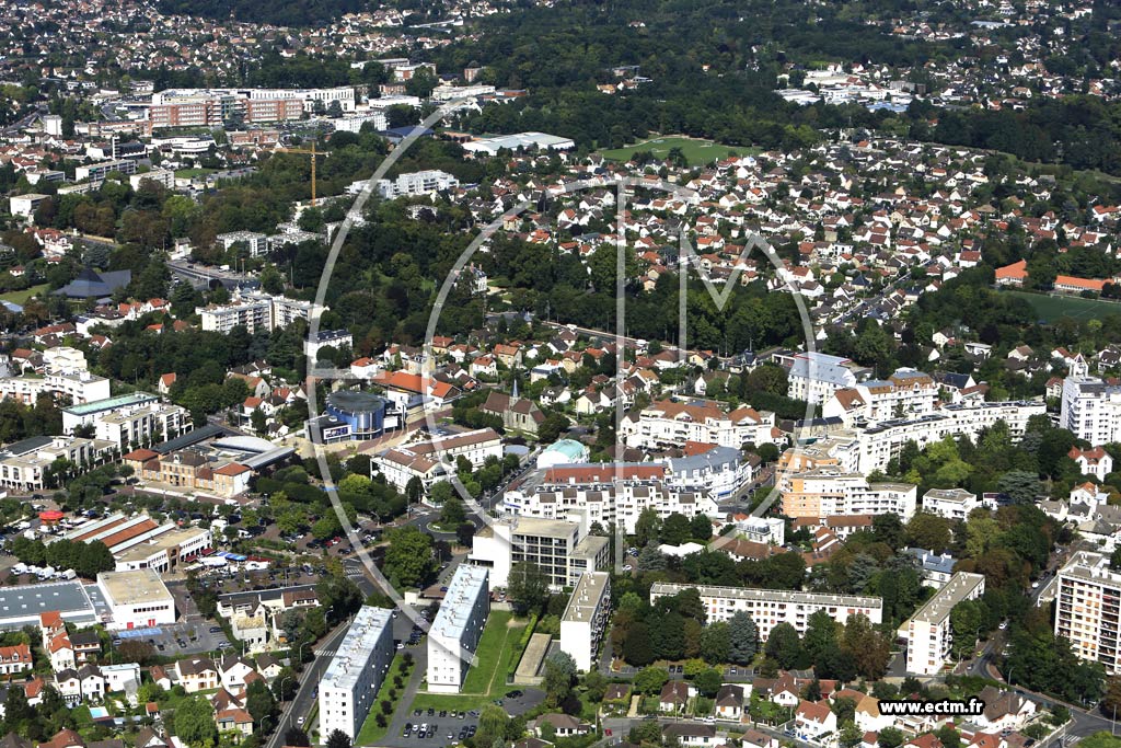 Photo arienne de Eaubonne (Georges V)