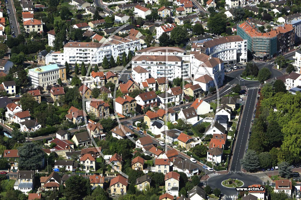 Photo arienne de Eaubonne (Georges V)