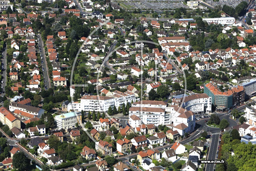 Photo arienne de Eaubonne (Georges V)
