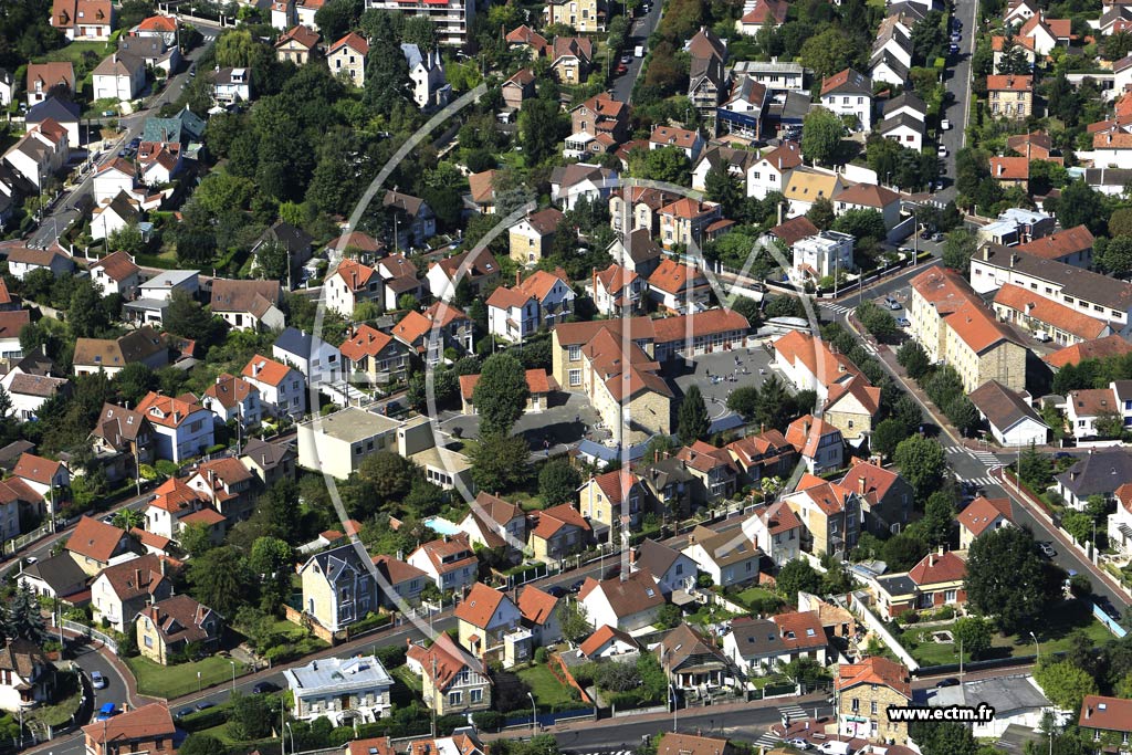 Photo arienne de Eaubonne (Georges V)
