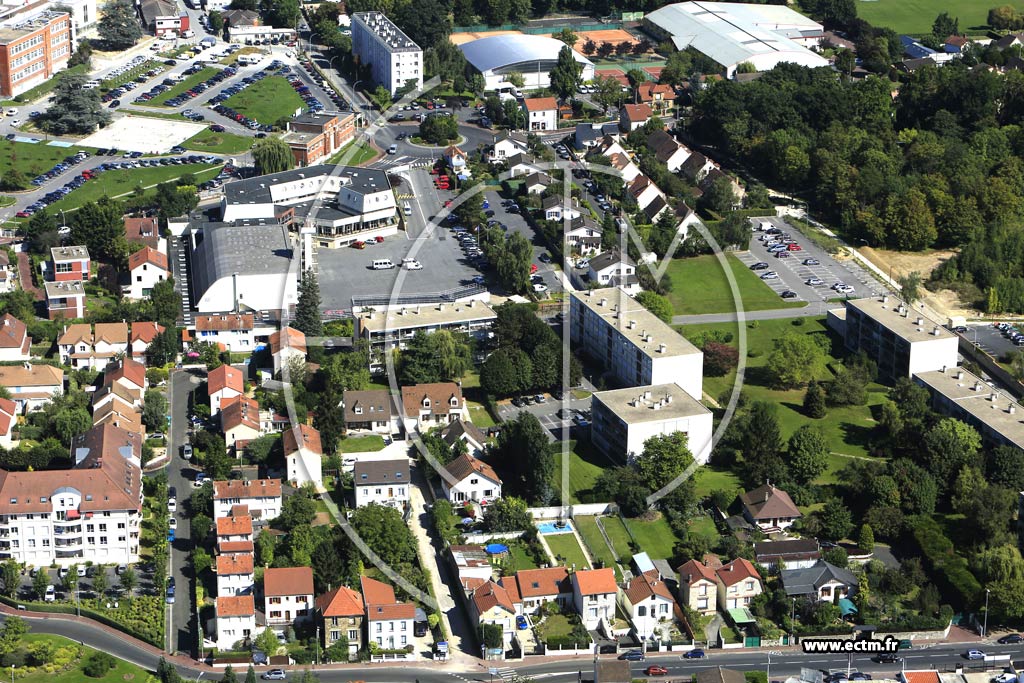 Photo arienne de Eaubonne (le Gros Noyer)