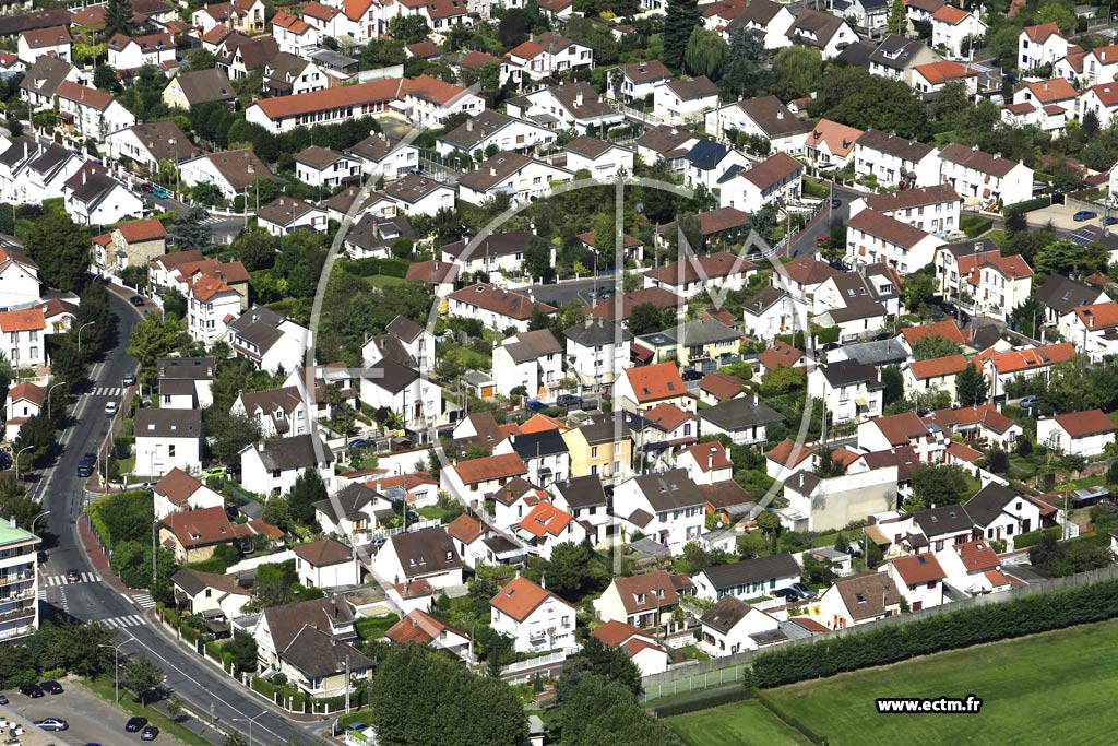 Photo arienne de Eaubonne (les Franchises)