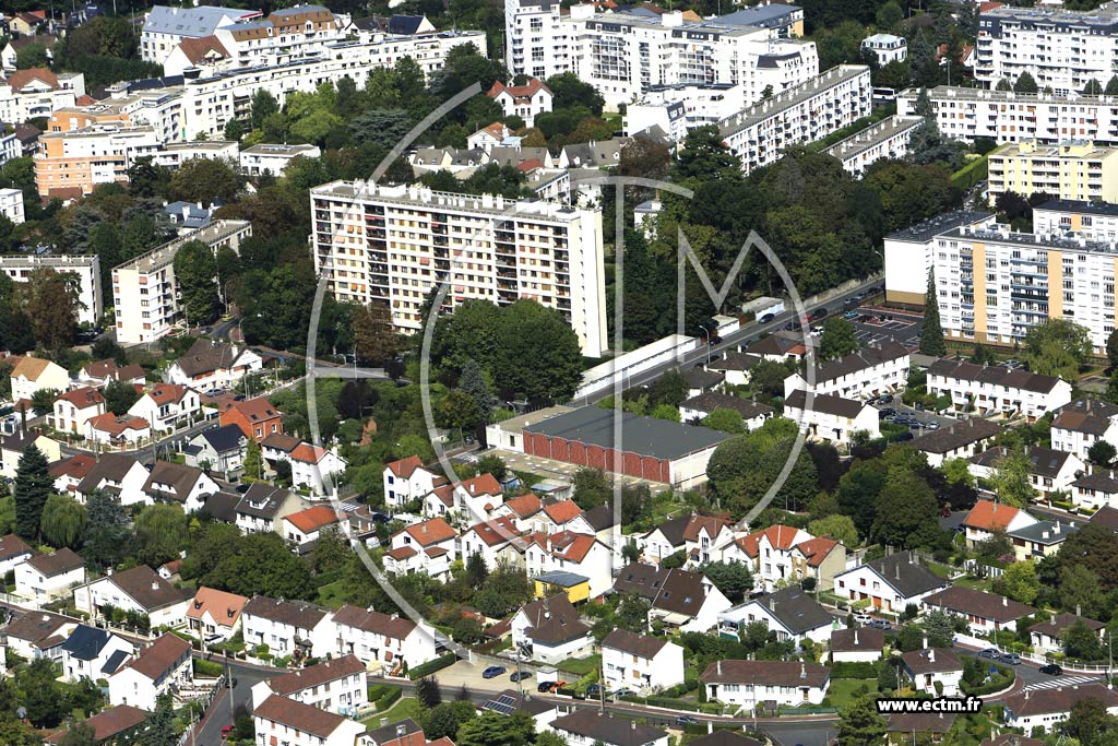 Photo arienne de Eaubonne (les Franchises)