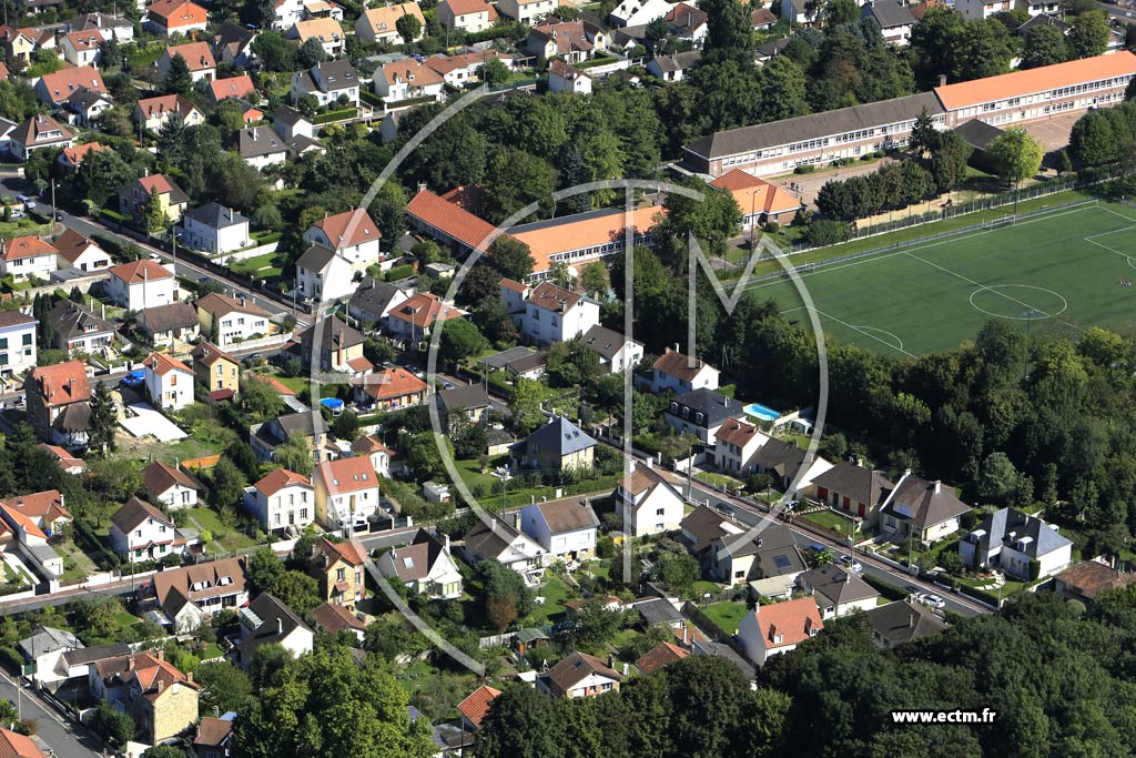 Photo arienne de Eaubonne (les Moulinets)