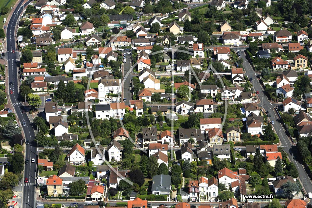 Photo arienne de Eaubonne (les Moulinets)