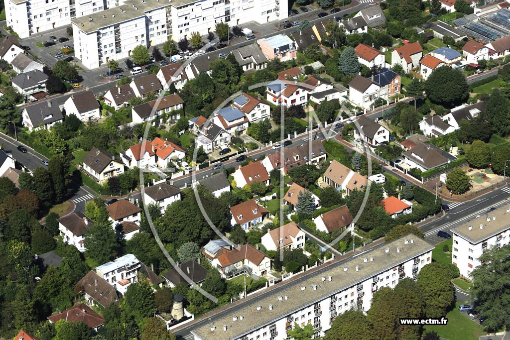 Photo arienne de Eaubonne (les Moulinets)
