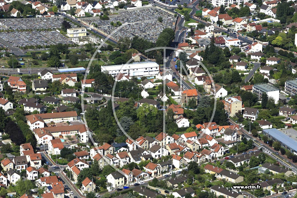 Photo arienne de Eaubonne (les Vignolles)