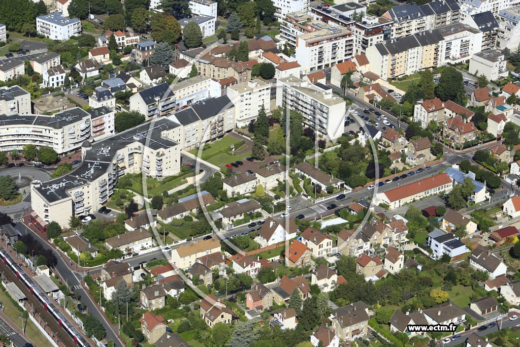 Photo arienne de Ermont