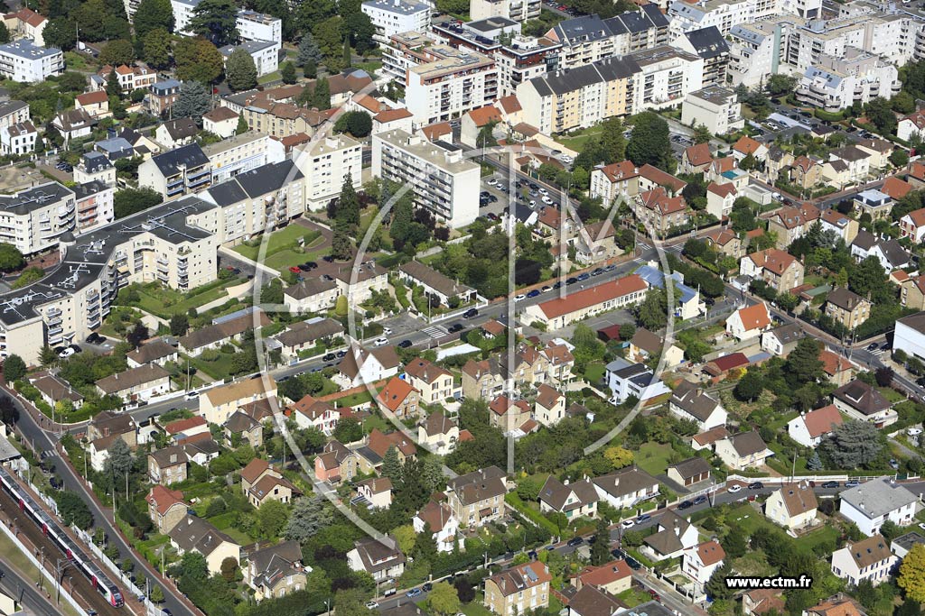Photo arienne de Ermont
