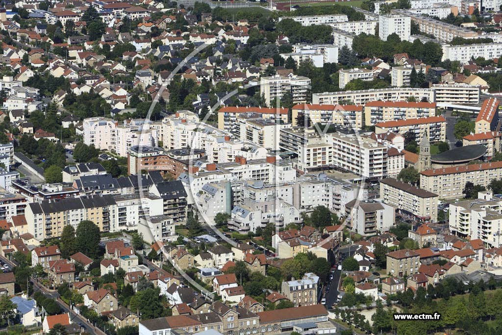 Photo arienne de Ermont