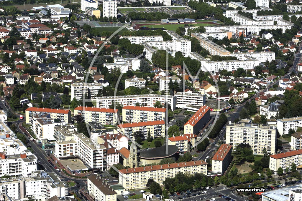 Photo arienne de Ermont