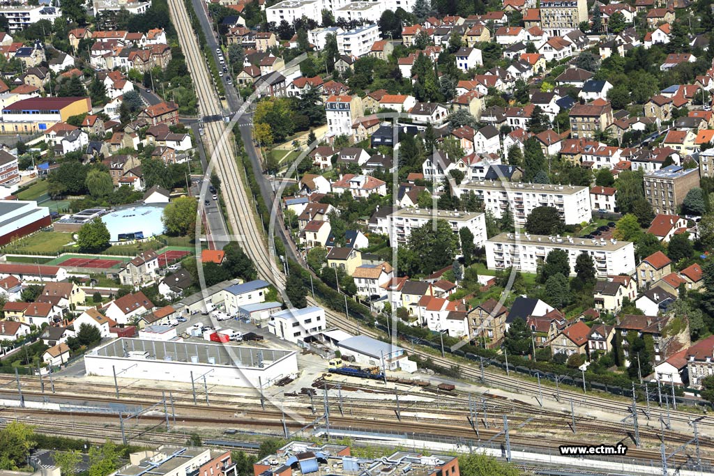 Photo arienne de Ermont