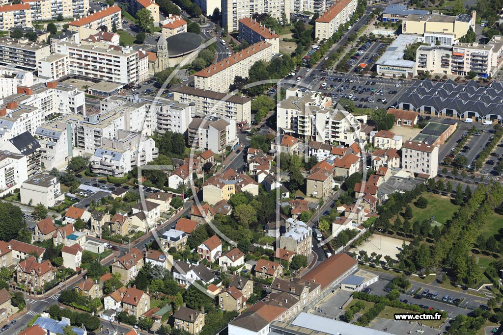 Photo arienne de Ermont (la Fontaine)