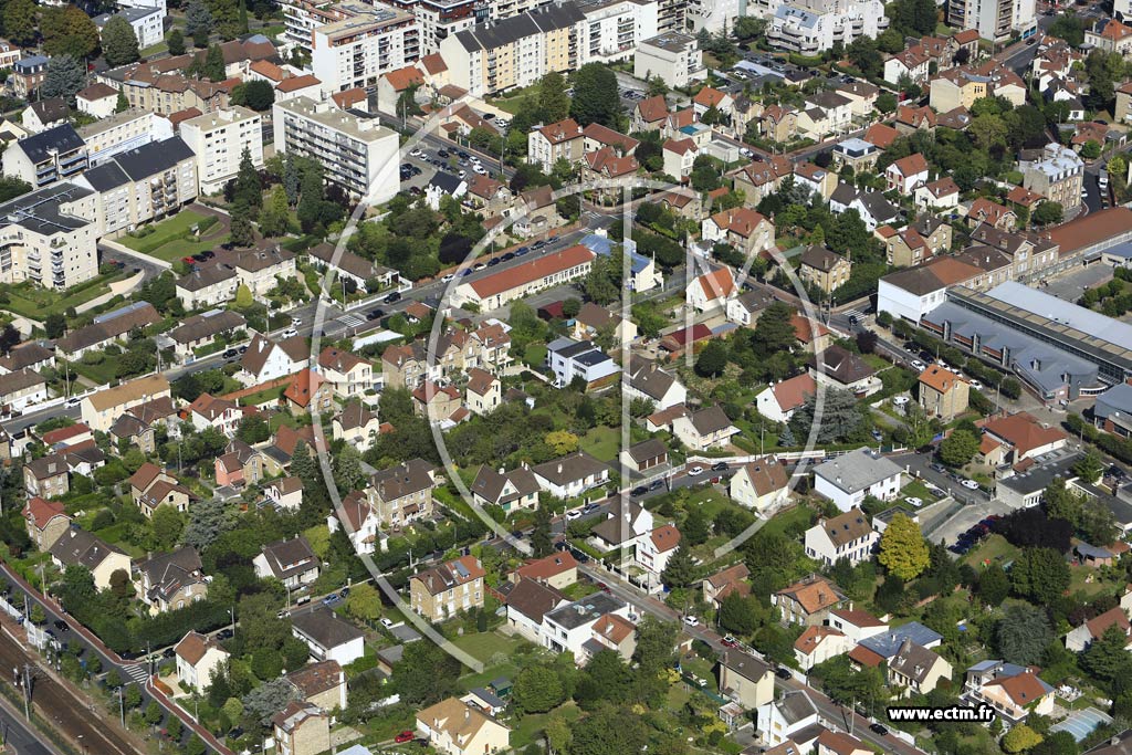 Photo arienne de Ermont (la Fontaine)