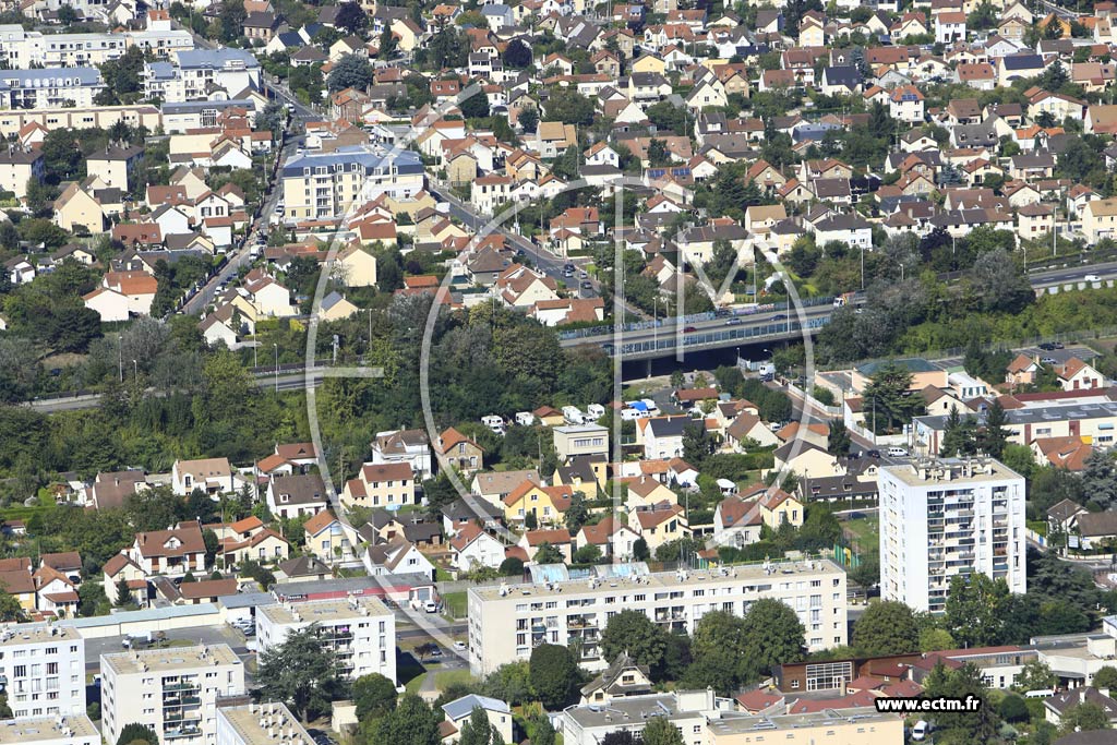 Photo arienne de Ermont (les Esprances)