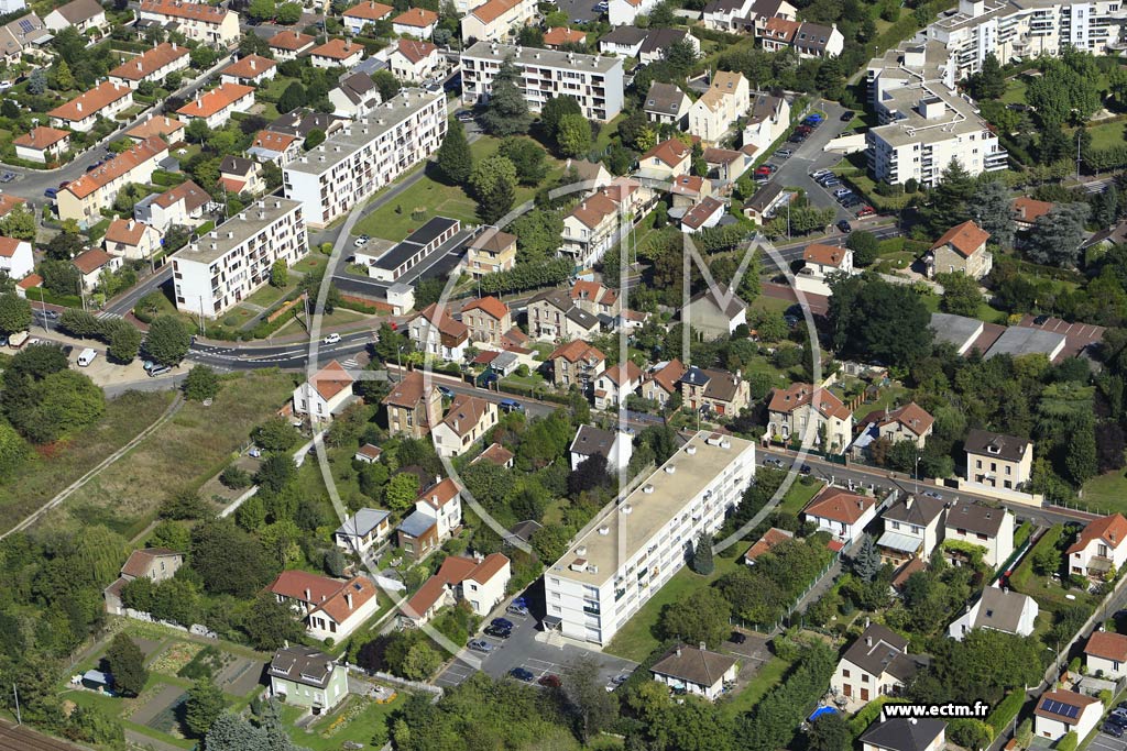 Photo arienne de Ermont (les Esprances)
