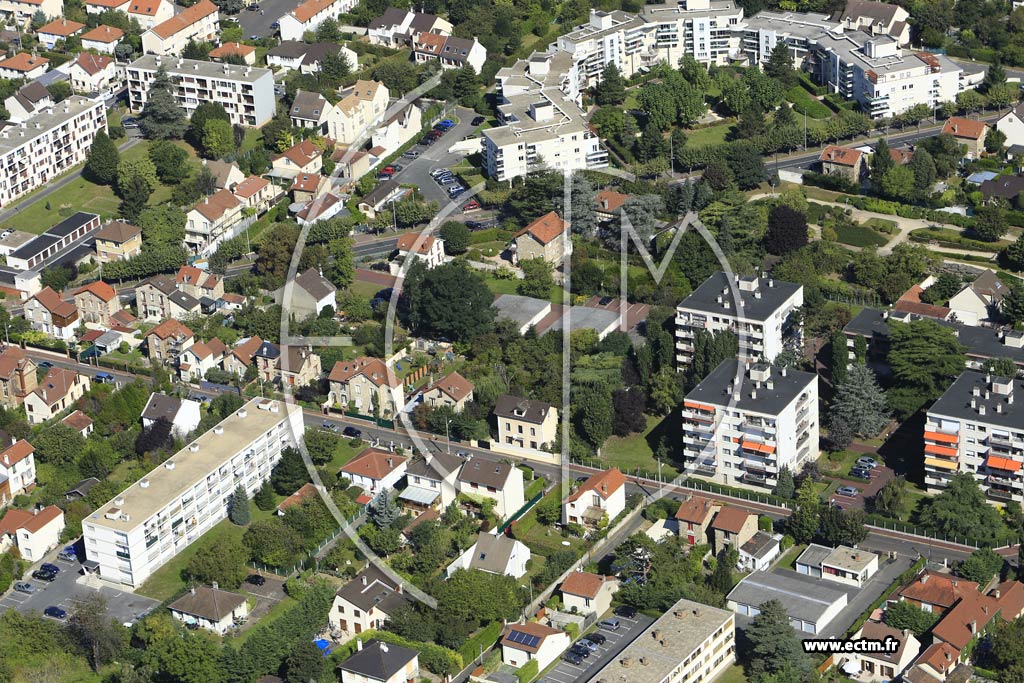 Photo arienne de Ermont (les Esprances)