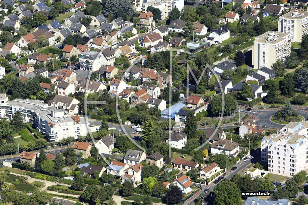 Photo arienne de Ermont (les Esprances)