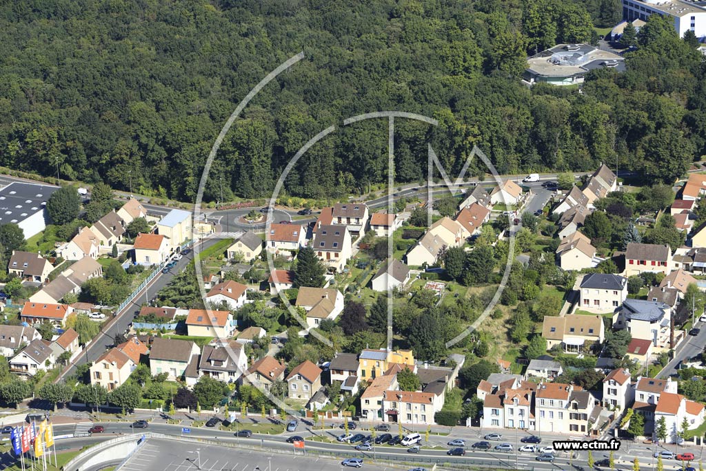 Photo arienne de Franconville