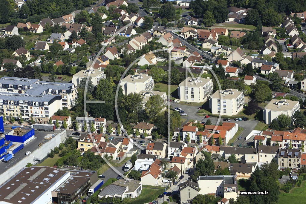 Photo arienne de Franconville