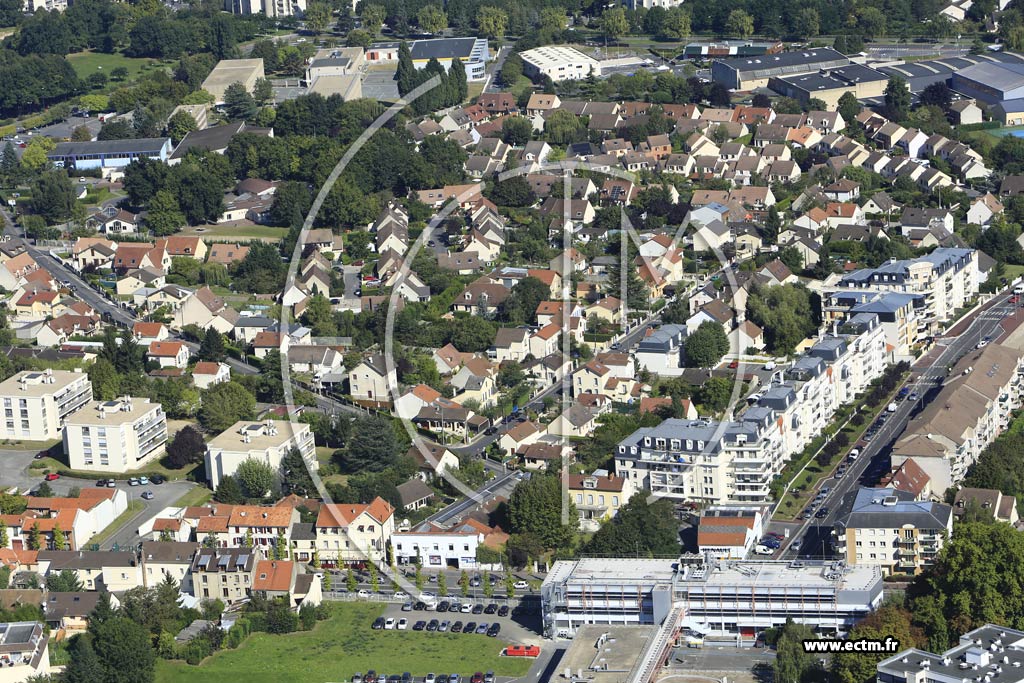 Photo arienne de Franconville