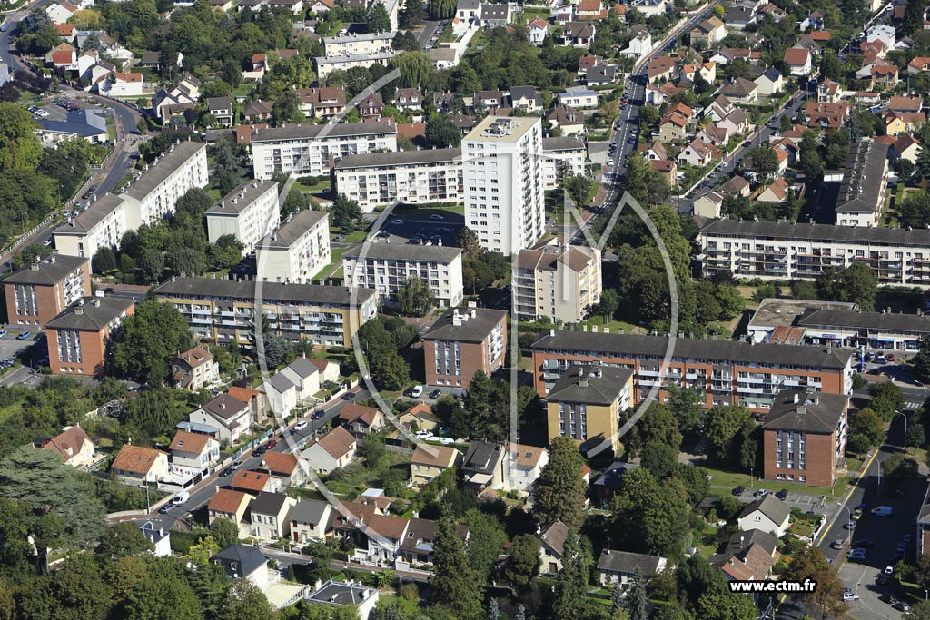 Photo arienne de Franconville