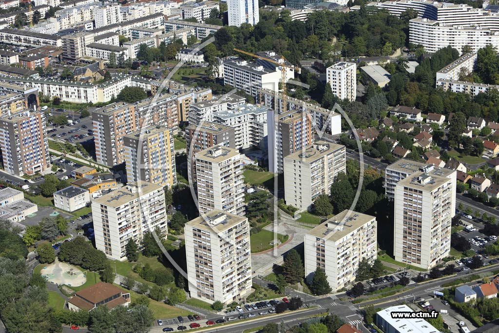 Photo arienne de Franconville