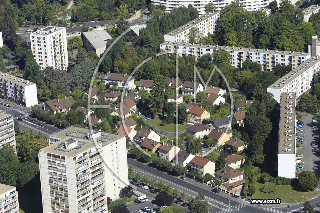 Photo arienne de Franconville