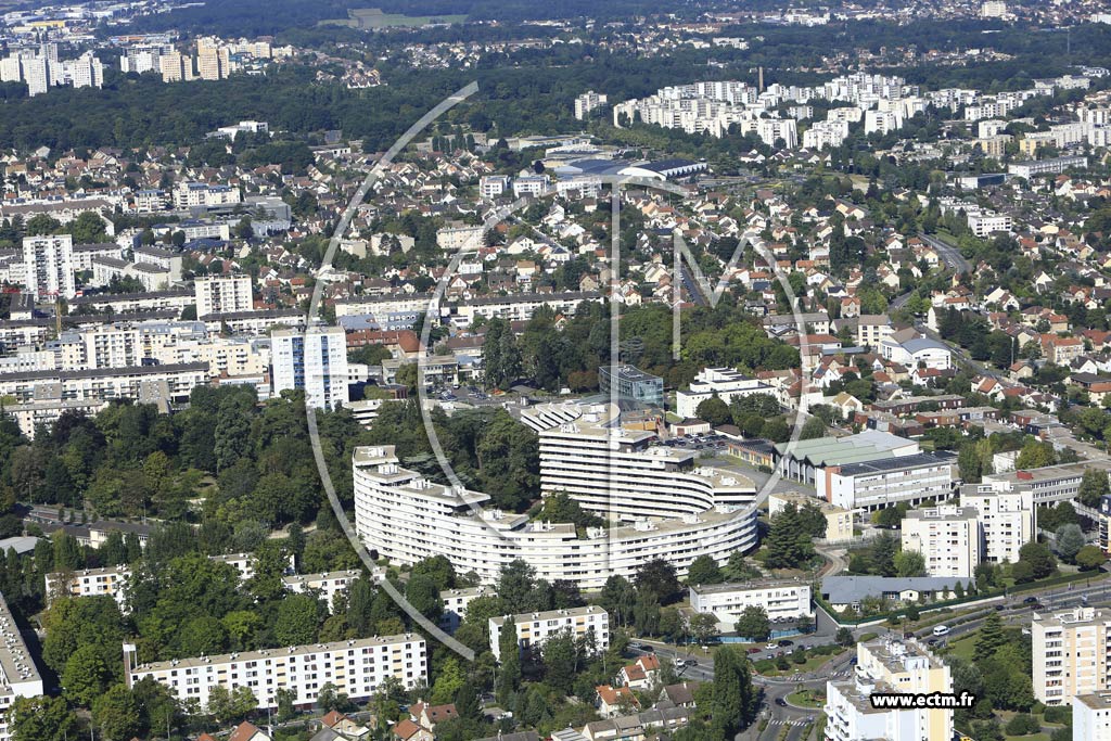 Photo arienne de Franconville
