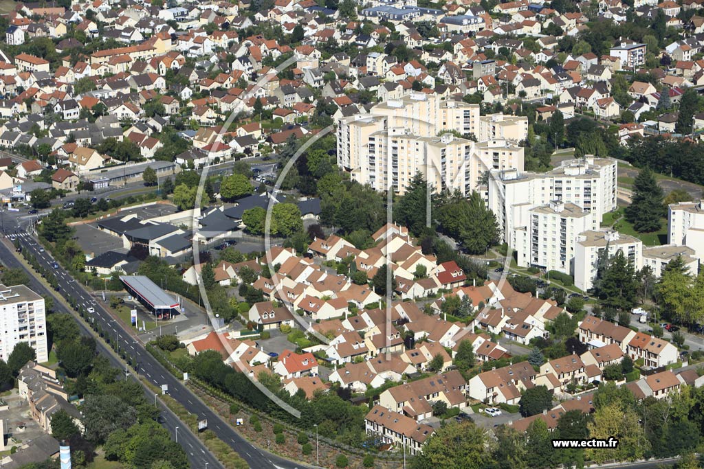 Photo arienne de Franconville
