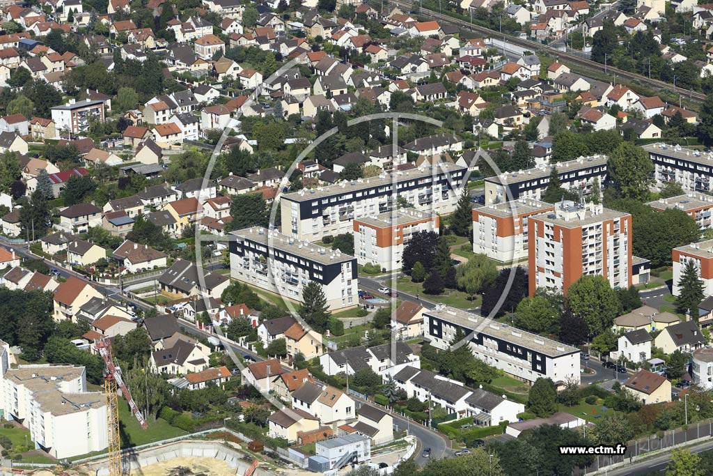 Photo arienne de Franconville