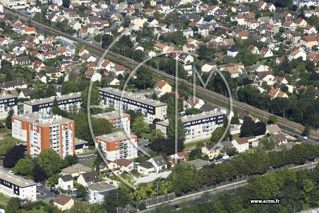 Photo arienne de Franconville