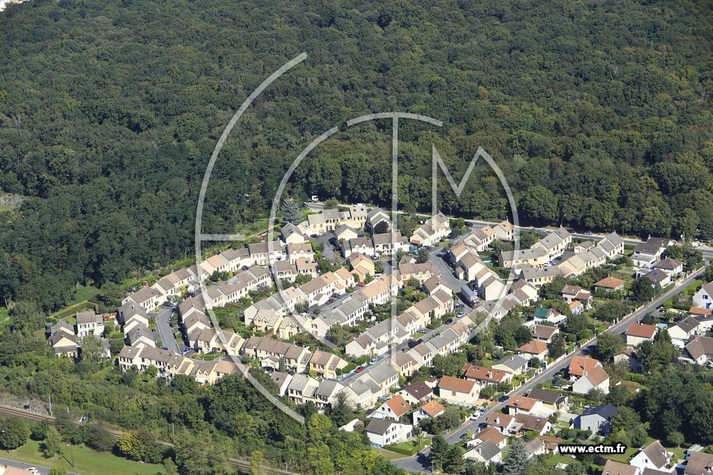 Photo arienne de Franconville