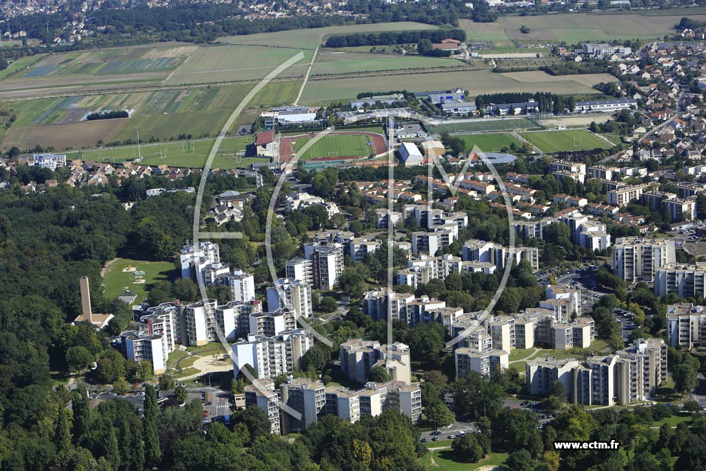 Photo arienne de Franconville
