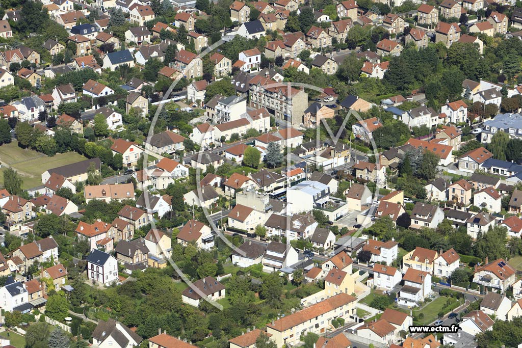 Photo arienne de Franconville