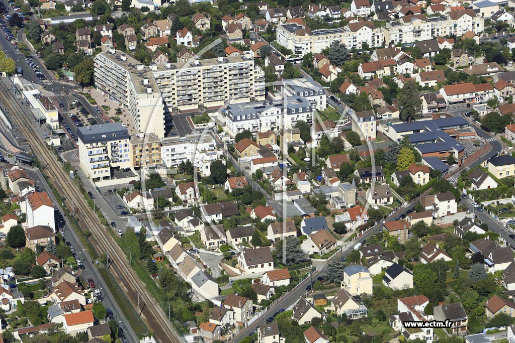 Photo arienne de Franconville